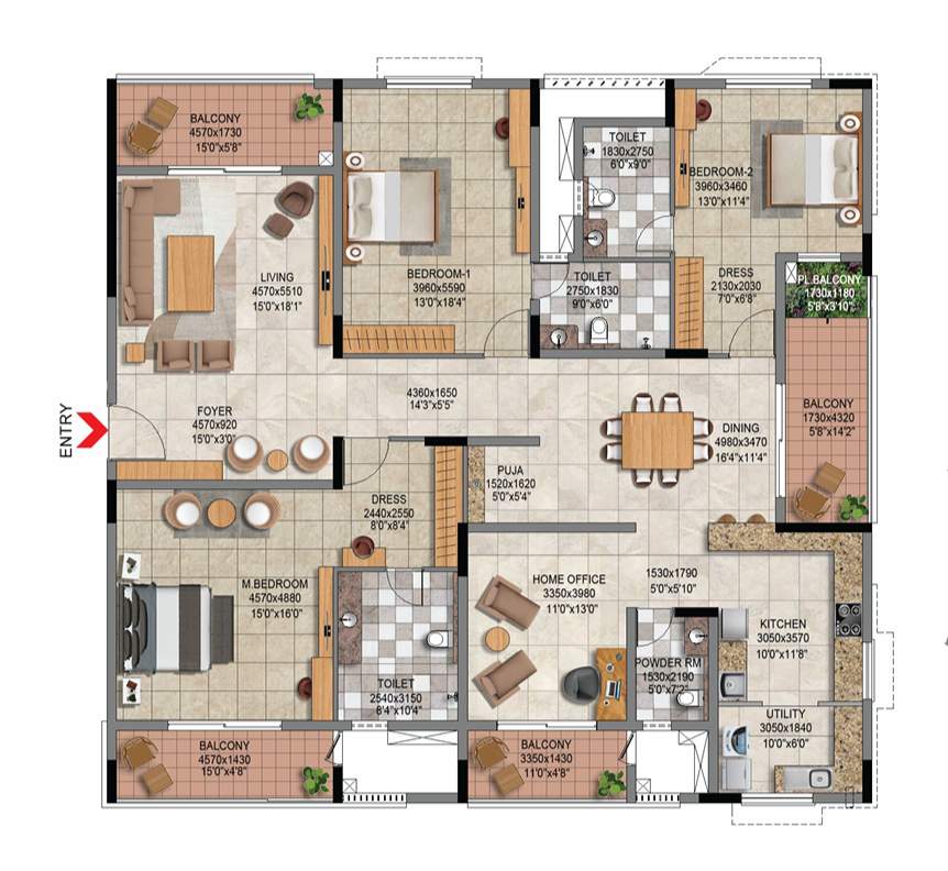 BSCPL_Bollineni_Serene_Floorrplan